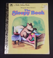 1975 The Sleepy Book - Little Golden Books - 301-41 - "E" Edition - Collectible Children's Book - Margret Wise Brown - Treasure Valley Antiques & Collectibles