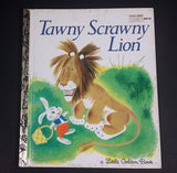1981 Tawny Scrawny Lion - Little Golden Books - 301-33 - Collectible Children's Book - 15th Printing