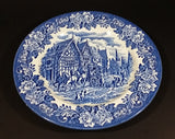 1970-1973 Staffordshire "English Ironstone Tableware Limited" Dickens Blue 20 Piece Dinnerware Set - Treasure Valley Antiques & Collectibles