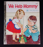 1959 We Help Mommy - Little Golden Books - 305-42 - "S" Edition - Collectible Children's Book - Treasure Valley Antiques & Collectibles