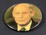 1981 René Lévesque Leader and Premier of Parti Quebecois Re-Election Campaign Button Pin - Treasure Valley Antiques & Collectibles