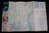 1964 Chevron Gasolines British Columbia and Alberta Points of Interest and Touring Map - With Alaska - Treasure Valley Antiques & Collectibles