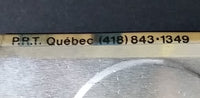 Early 1980s Michel Goulet Quebec Nordiques NHL Hockey Mira Rectangular Pin - Treasure Valley Antiques & Collectibles