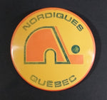 Vintage 1970s Quebec Nordiques NHL Hockey Button Pin - Treasure Valley Antiques & Collectibles