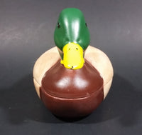 1978 Avon Mallard Duck Lidded Ceramic Organizer Handcrafted in Brazil