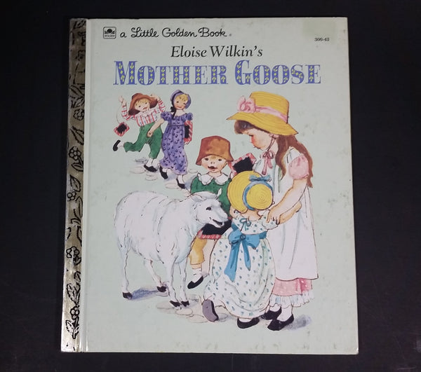 Eloise Wilkin's Mother Goose - Little Golden Books - 300-43 - Collectible Children's Book - "R Edition" - Treasure Valley Antiques & Collectibles