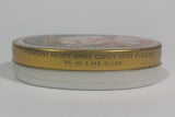 1980s Troubat Flavigny La Reine de Flavign Mint Pastilles Hard Candy Tin top Plastic base 1 3/4 oz - Treasure Valley Antiques & Collectibles