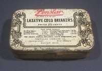 Vintage Penslar Laxative Cold Breakers Tablets Tin - Empty - Treasure Valley Antiques & Collectibles