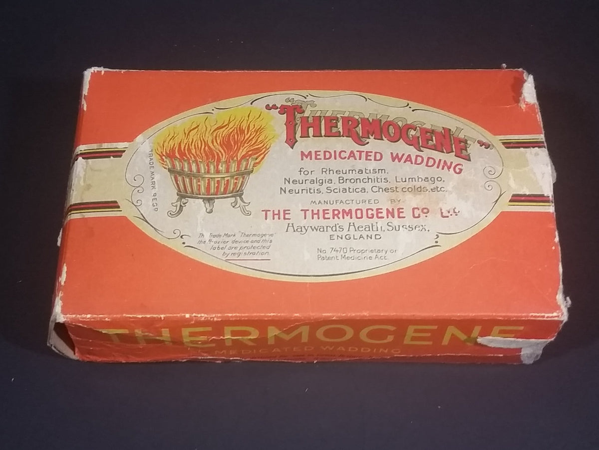 Early 1900s Thermogene Medicated Wadding Hayward's Health Sussex, Engl ...