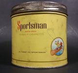 1960s Sportsman Extra Mild Cigarette Tobacco Tin - Treasure Valley Antiques & Collectibles