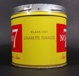 1960s Black Cat No. Number 7 Fine Cut Tobacco Tin - no lid