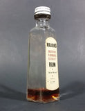 Vintage Malkin's Imitation Flavoring Extract Rum bottle - Treasure Valley Antiques & Collectibles