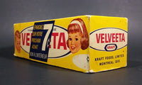 Vintage Rare Version 1960s Kraft Velveeta Cheese Cardboard Box and Lid 7¢ Coupon Version - Treasure Valley Antiques & Collectibles