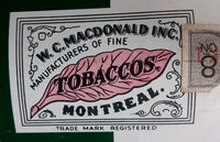 1940s Macdonald's Export Cigarette Tobacco Tin - Treasure Valley Antiques & Collectibles