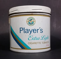 Vintage Late 1970s Player's Extra Light Cigarette Tobacco Tin (Was used as coin bank) - Treasure Valley Antiques & Collectibles