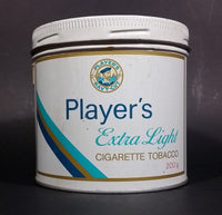 Vintage Late 1970s Player's Extra Light Cigarette Tobacco Tin (Was used as coin bank) - Treasure Valley Antiques & Collectibles