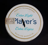 Vintage Late 1970s Player's Extra Light Cigarette Tobacco Tin (Was used as coin bank) - Treasure Valley Antiques & Collectibles