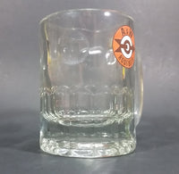 1961-1968 A & W Allen & Wright Soda Pop Beverage 4 1/4" Clear Glass Root Beer Mug - Treasure Valley Antiques & Collectibles