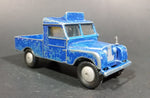 1959-1961 Corgi Toys Land Rover 109 W.B. Blue Toy Truck - No. 416 "Radio Rescue" - Treasure Valley Antiques & Collectibles