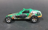 2004 Hot Wheels Enforcer Green Viking Assault Vehicle Die Cast Toy Car - Treasure Valley Antiques & Collectibles