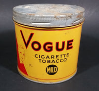 1960s Vogue Mild Cigarette Tobacco Tin w/ Lid