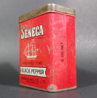 1940s Empress Seneca Brand Black Pepper Tin (Still has Pepper) - Treasure Valley Antiques & Collectibles