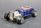 1969-70 Topper Johnny Lightning Custom '32 Ford Redlines Era Blue Die Cast Toy Car Vehicle - Treasure Valley Antiques & Collectibles
