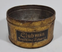 Antique Rock City Tobacco Clubman Cut Plug Smoking Pipe Tobacco Tin No Lid - Treasure Valley Antiques & Collectibles