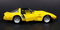 Maisto Yellow 1978 Chevy Corvette Diecast Car 1/39 Scale - Pull back Wind Up Toy - Treasure Valley Antiques & Collectibles