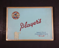 Vintage 1950s Player's 50 Navy Cut Cigarettes "MILD" Tin Case w/ partial Excise Tax Stamp - Treasure Valley Antiques & Collectibles