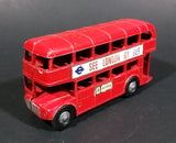 1972 Lone Star "See London By Bus" Victoria No. 1259 Routemaster Diecast Double Decker Bus - Treasure Valley Antiques & Collectibles