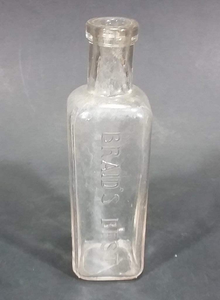 Extremely Rare 1896-1924 Braid's Best Coffee or Tea Flavoring Glass Bo ...