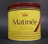 Vintage Early 1970s Matinee Cigarette Tobacco Tin Imperial Tobacco Bilingual Great Condition - Treasure Valley Antiques & Collectibles