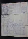 c. 1971 Fraser Valley Real Estate Board Map of The Western Portion Fraser Valley & Municipality of Langley - Treasure Valley Antiques & Collectibles