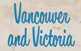 1966 Chevron Vancouver & Victoria Map - Celebrating British Columbia and Canada Centenaries 1966-1967 - Treasure Valley Antiques & Collectibles