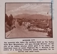 1950s 200 Miracle Miles Through The Lower Fraser Valley Tourism Pamphlet & Map - Travel Bureau of British Columbia - Treasure Valley Antiques & Collectibles