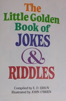 The Little Golden Book of Jokes & Riddles - Little Golden Books - 211-45 - Collectible Children's Book - "C Edition" - Treasure Valley Antiques & Collectibles