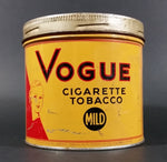 1960s Vogue Mild Cigarette Tobacco Tin with Lid - Treasure Valley Antiques & Collectibles