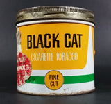 Vintage Black Cat Fine Cut Cigarette Tobacco Tin with Lid - Treasure Valley Antiques & Collectibles