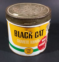 Vintage Black Cat Fine Cut Cigarette Tobacco Tin with Lid - Treasure Valley Antiques & Collectibles