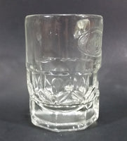 1970s-1980s A & W Allen and Wright Embossed Clear 4 1/2" Root Beer Mug - Treasure Valley Antiques & Collectibles