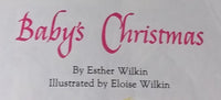 Baby's Christmas - Little Golden Books - 460-08 - Collectible Children's Book - "B Edition" - Treasure Valley Antiques & Collectibles