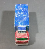 1967-1972 Lesney Matchbox No. 44 GMC Refrigerator Truck Red/Blue (Bumper, No Tow, w/ Door Stop) (A) - Treasure Valley Antiques & Collectibles