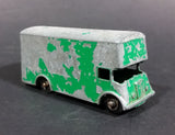 1960s Lesney Green Pickford Removal Van No. 46 - Missing Back Door - Paint Heavily Worn