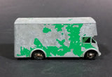 1960s Lesney Green Pickford Removal Van No. 46 - Missing Back Door - Paint Heavily Worn - Treasure Valley Antiques & Collectibles