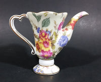 Vintage T. Limoges Miniature Floral Tea Pot (No Lid) - Treasure Valley Antiques & Collectibles