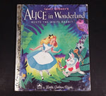 Walt Disney's Alice in Wonderland Meets The White Rabbit - Little Golden Books - 458-9 - Collectible Children's Book - "U Edition" - Treasure Valley Antiques & Collectibles