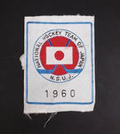 1960 National Hockey Team of Japan N.S.U.J. Ice Hockey Jersey Badge Patch - Treasure Valley Antiques & Collectibles