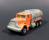 1981 Hot Wheels Peterbilt Tanker Truck California Construction Company Die Cast Toy Car - Treasure Valley Antiques & Collectibles