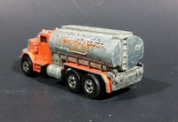 1981 Hot Wheels Peterbilt Tanker Truck California Construction Company Die Cast Toy Car - Treasure Valley Antiques & Collectibles